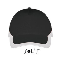 SO00595 SOL'S BOOSTER - 5 PANEL CONTRASTED CAP
