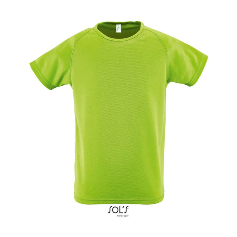 SO01166 SOL'S SPORTY KIDS' - RAGLAN-SLEEVED T-SHIRT
