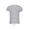 SO01398 SOL'S MILES MEN - ROUND NECK STRIPED T-SHIRT