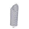 SO01399 SOL'S MILES WOMEN - ROUND NECK STRIPED T-SHIRT