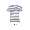 SO01400 SOL'S MILES KIDS' - ROUND NECK STRIPED T-SHIRT