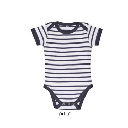 SO01401 SOL'S MILES BABY - STRIPED BODYSUIT