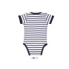 SO01401 SOL'S MILES BABY - STRIPED BODYSUIT