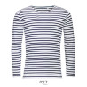 SO01402 SOL'S MARINE MEN - LONG SLEEVE STRIPED T-SHIRT