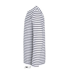 SO01402 SOL'S MARINE MEN - LONG SLEEVE STRIPED T-SHIRT