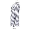 SO01403 SOL'S MARINE WOMEN - LONG SLEEVE STRIPED T-SHIRT
