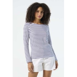 SO01403 SOL'S MARINE WOMEN - LONG SLEEVE STRIPED T-SHIRT