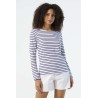 SO01403 SOL'S MARINE WOMEN - LONG SLEEVE STRIPED T-SHIRT