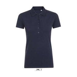 SO01709 SOL'S PHOENIX WOMEN - COTTON-ELASTANE POLO SHIRT