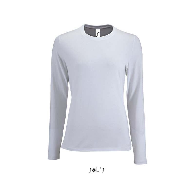SO02075 SOL'S IMPERIAL LSL WOMEN - LONG-SLEEVE T-SHIRT
