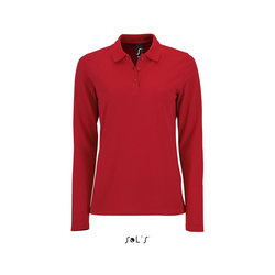 SO02083 SOL'S PERFECT LSL WOMEN - LONG-SLEEVE PIQUÉ POLO SHIRT