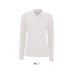SO02083 SOL'S PERFECT LSL WOMEN - LONG-SLEEVE PIQUÉ POLO SHIRT