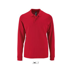 SO02087 SOL'S PERFECT LSL MEN - LONG-SLEEVE PIQUÉ POLO SHIRT