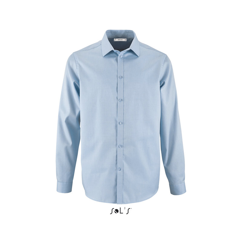 SO02102 SOL'S BRODY MEN - HERRINGBONE SHIRT