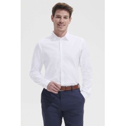SO02102 SOL'S BRODY MEN - HERRINGBONE SHIRT