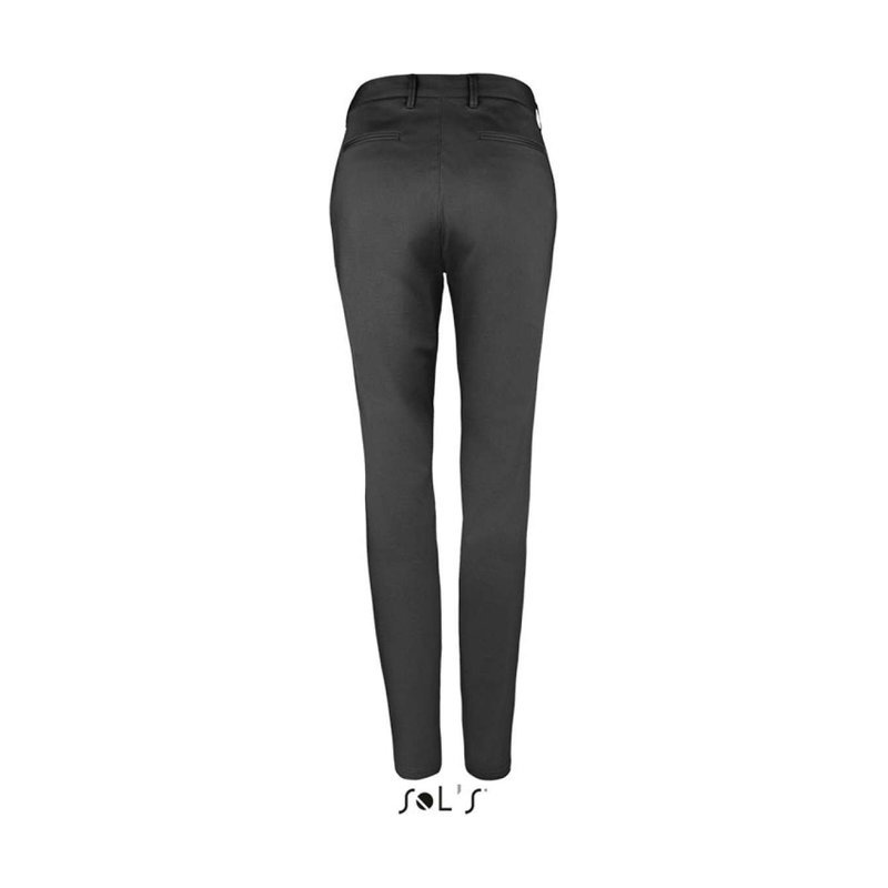 SO02918 SOL'S JARED WOMEN - SATIN STRETCH TROUSERS