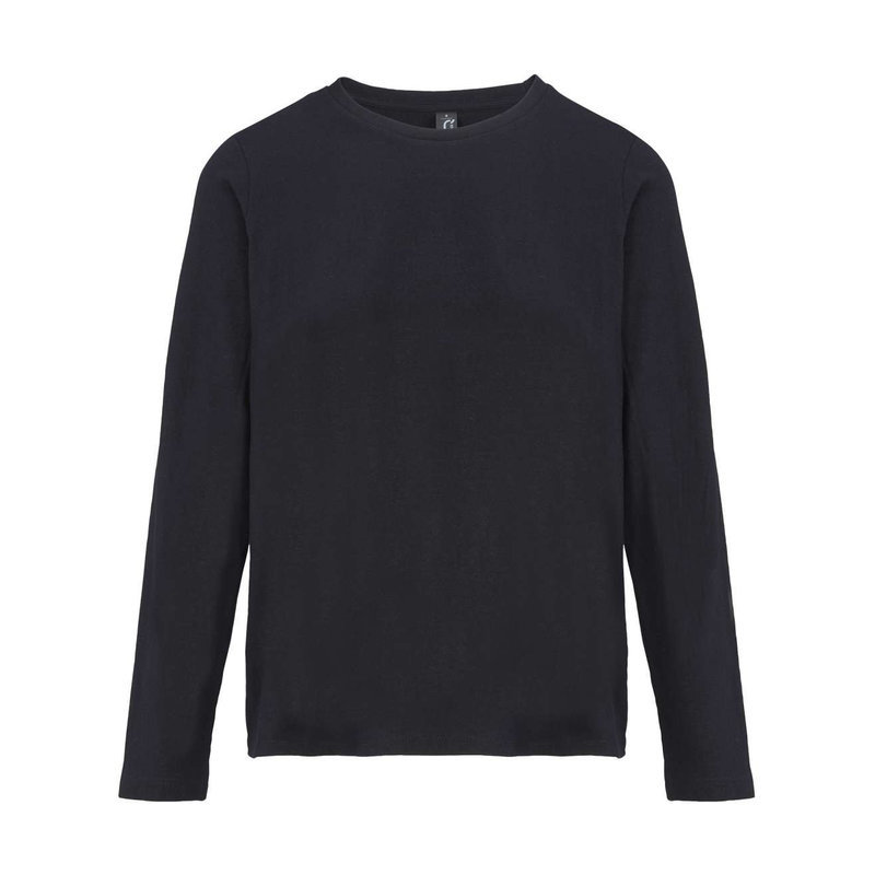 SO04443 SOL'S MONARCH WOMEN - LONG SLEEVE T-SHIRT WITH ROUND NECK