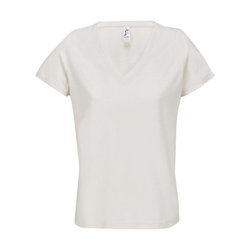 SO04766 SOL'S REGENT V WOMEN - V-NECK T-SHIRT