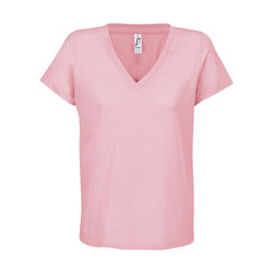 SO04766 SOL'S REGENT V WOMEN - V-NECK T-SHIRT