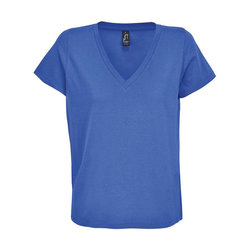SO04766 SOL'S REGENT V WOMEN - V-NECK T-SHIRT