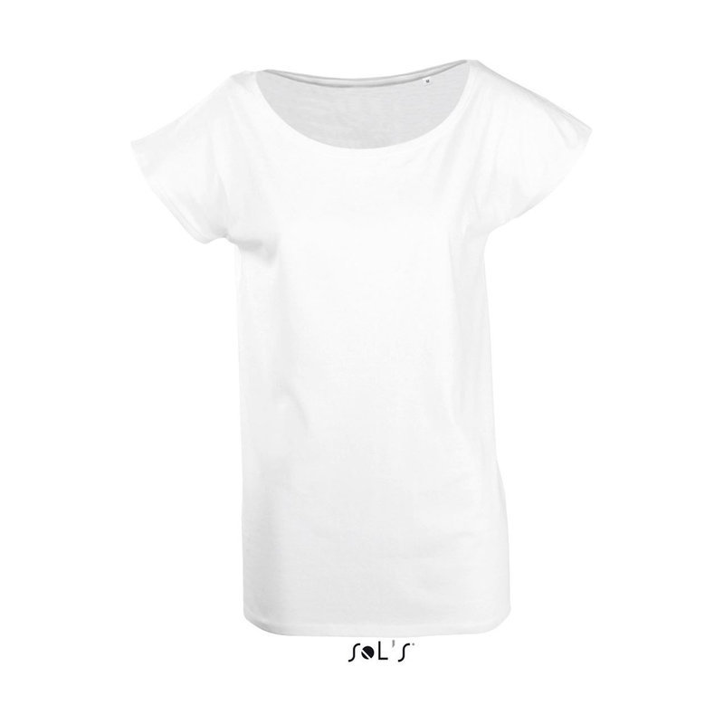 SO11398 SOL'S MARYLIN - WOMEN’S SHORT SLEEVE LONG KIMONO T-SHIRT
