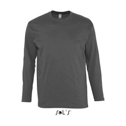 SO11420 SOL'S MONARCH - MEN'S ROUND COLLAR LONG SLEEVE T-SHIRT