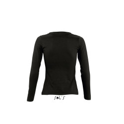 SO11425 SOL'S MAJESTIC - WOMEN'S ROUND COLLAR LONG SLEEVE T-SHIRT