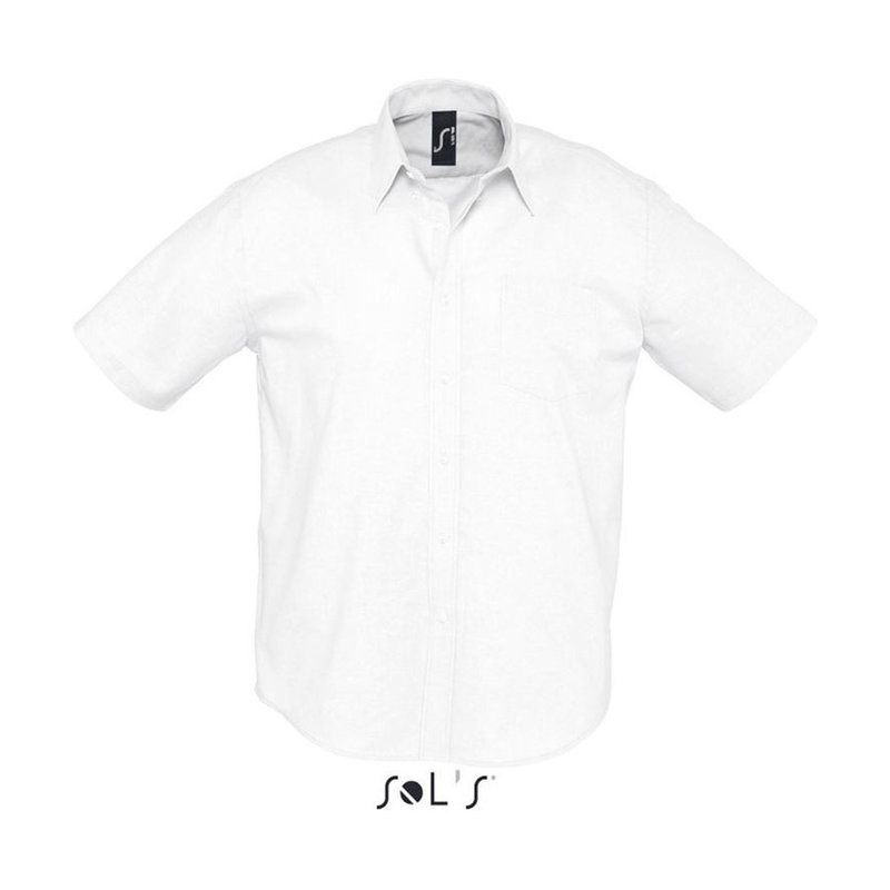 SO16010 SOL'S BRISBANE - SHORT SLEEVE OXFORD MEN'S SHIRT