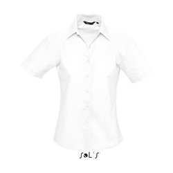 SO16030 SOL'S ELITE - SHORT SLEEVE OXFORD WOMEN'S SHIRT
