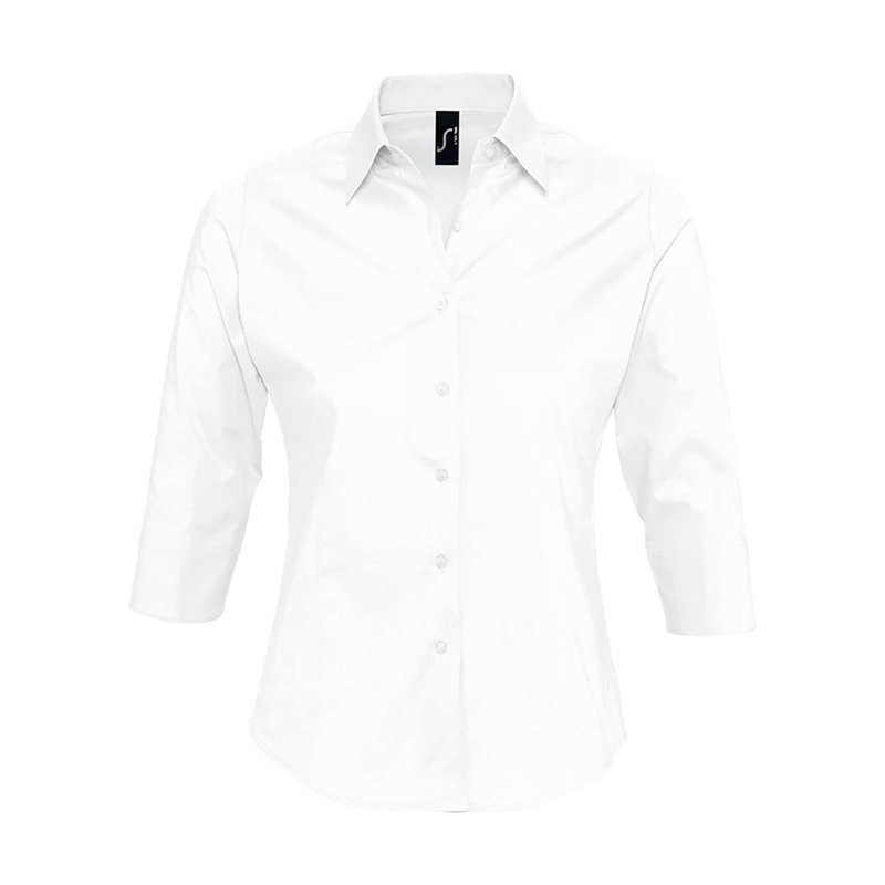 SO17010 SOL'S EFFECT - 3/4 SLEEVE STRETCH WOMEN'S SHIRT