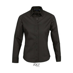 SO17015 SOL'S EDEN - LONG SLEEVE STRETCH WOMEN'S SHIRT