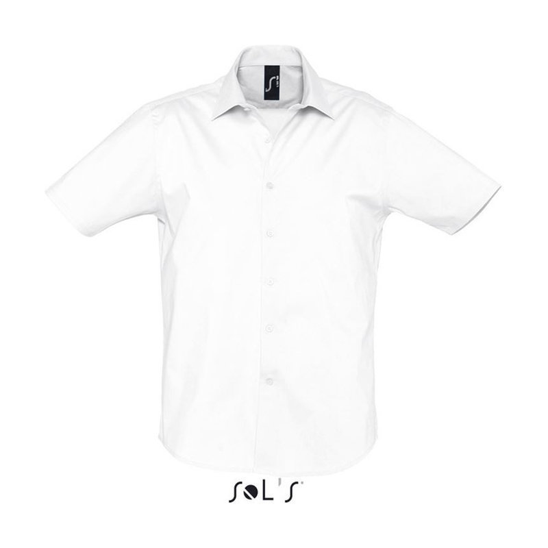 SO17030 SOL'S BROADWAY - SHORT SLEEVE STRETCH MEN'S SHIRT