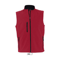 SO46601 SOL'S RALLYE MEN - SLEEVELESS SOFTSHELL JACKET