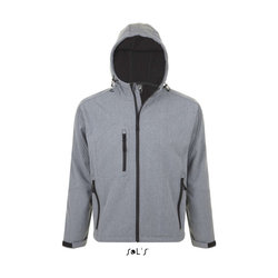 SO46602 SOL'S REPLAY MEN - HOODED SOFTSHELL