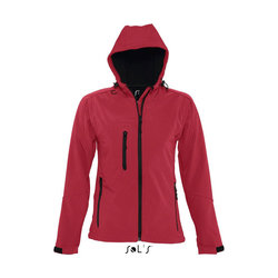 SO46802 SOL'S REPLAY WOMEN - HOODED SOFTSHELL