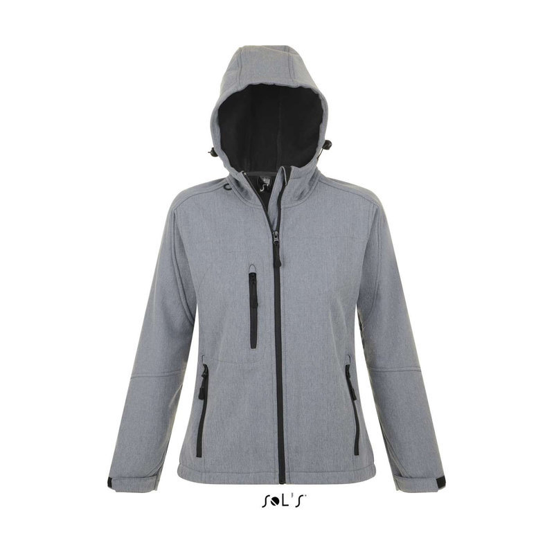 SO46802 SOL'S REPLAY WOMEN - HOODED SOFTSHELL
