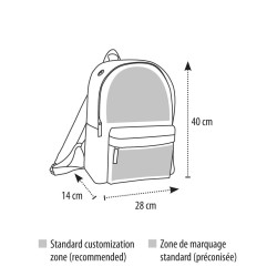 SO70100 SOL'S RIDER - 600D POLYESTER RUCKSACK
