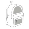 SO70101 SOL'S RIDER KIDS' - 600D POLYESTER RUCKSACK