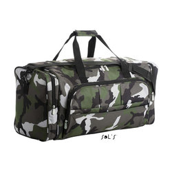 SO70900 SOL'S WEEK-END - 600D POLYESTER MULTI-POCKET TRAVEL BAG