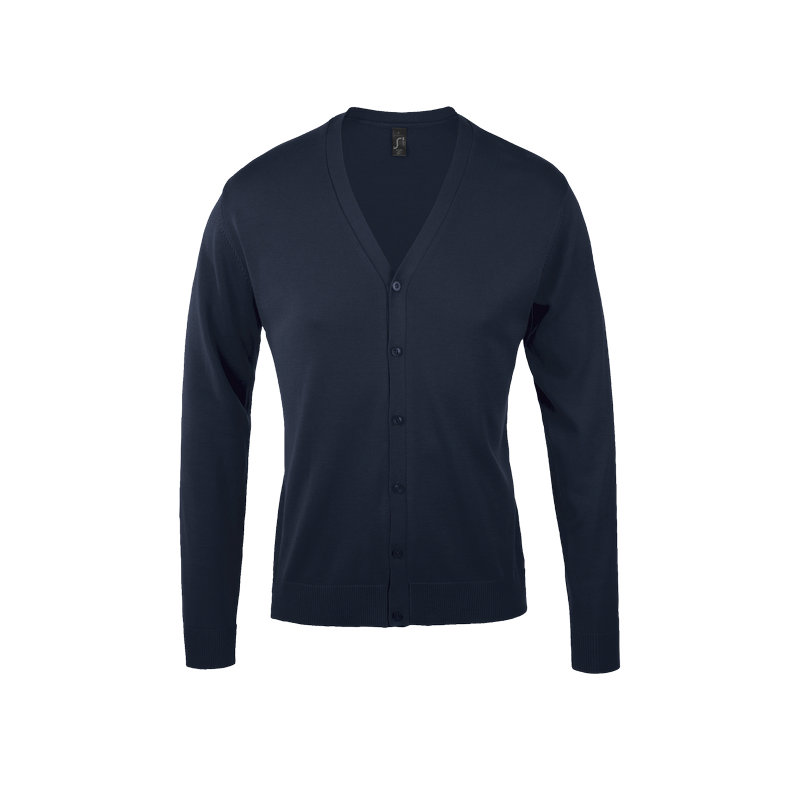 SO90011 SOL'S GOLDEN MEN - V-NECK KNITTED CARDIGAN
