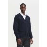 SO90011 SOL'S GOLDEN MEN - V-NECK KNITTED CARDIGAN