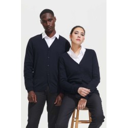 SO90011 SOL'S GOLDEN MEN - V-NECK KNITTED CARDIGAN