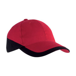 KP045 RACING - TWO-TONE 6 PANEL CAP