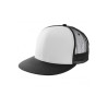 KP113 TRUCKER FLAT PEAK CAP - 6 PANELS