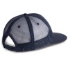 KP113 TRUCKER FLAT PEAK CAP - 6 PANELS
