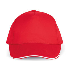 KP124 SANDWICH PEAK CAP - 5 PANELS