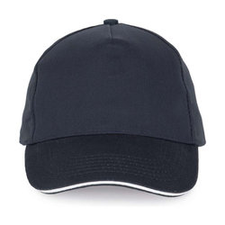 KP124 SANDWICH PEAK CAP - 5 PANELS