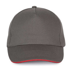KP124 SANDWICH PEAK CAP - 5 PANELS