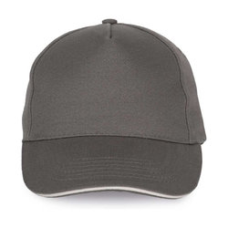 KP124 SANDWICH PEAK CAP - 5 PANELS
