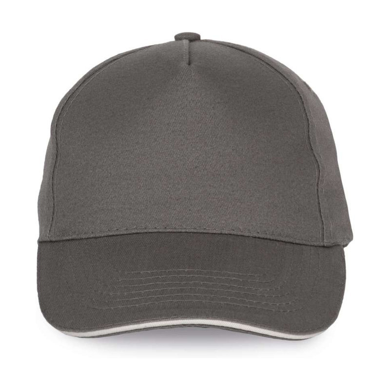 KP124 SANDWICH PEAK CAP - 5 PANELS